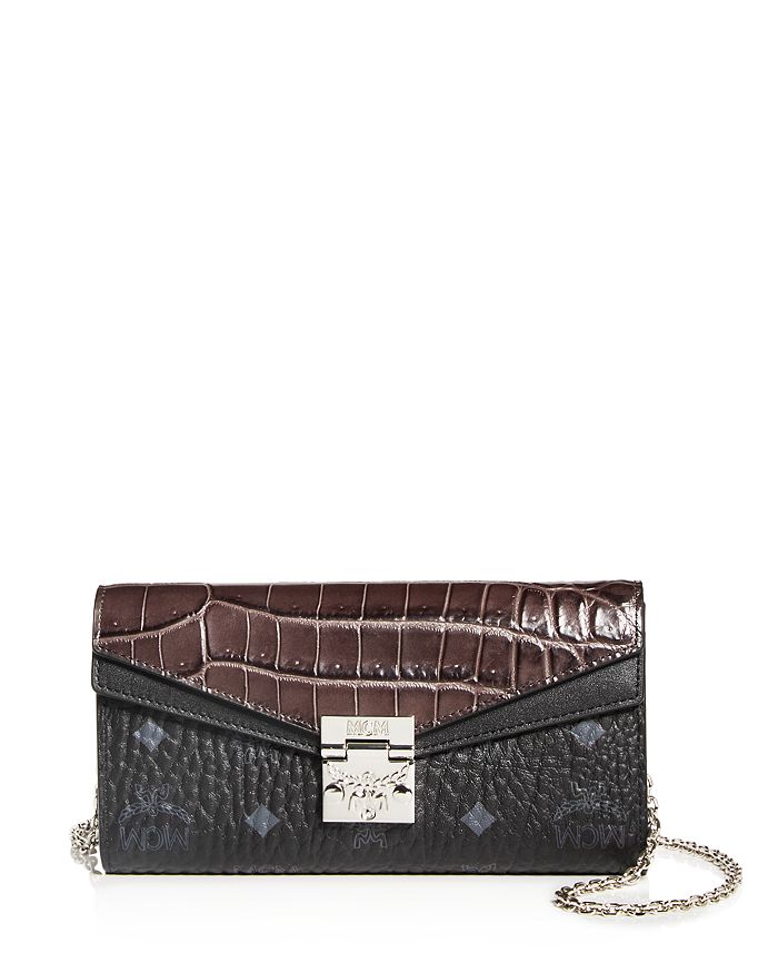 Patricia visetos leather hotsell wallet on a chain