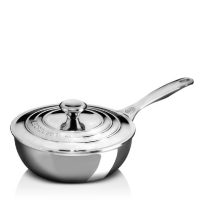 Le Creuset - Stainless Steel 2-Qt. Saucier with Lid