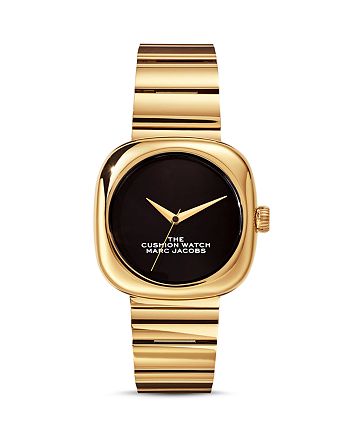 MARC JACOBS The Cushion Watch, 36mm x 36mm | Bloomingdale's
