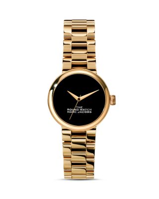 MARC JACOBS The Round Watch, 32mm | Bloomingdale's