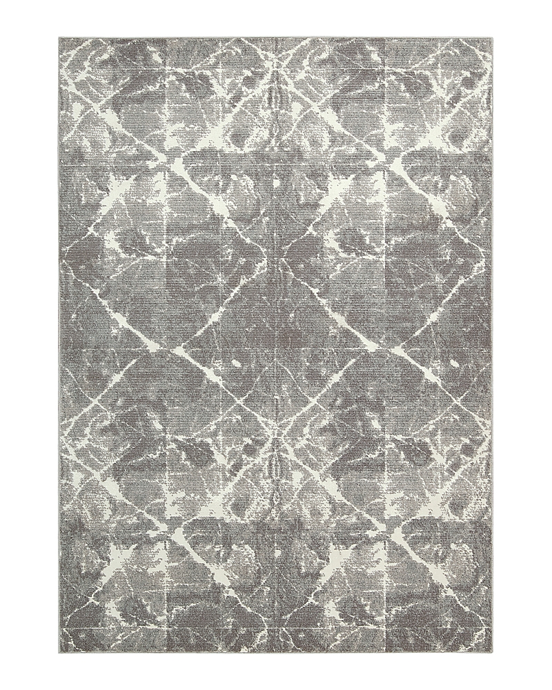 Calvin Klein Gradient Rug - Shibori, 7'9 X 9'9 In Granite
