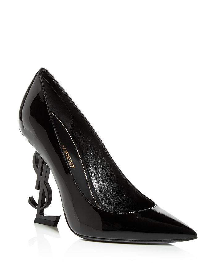 Saint Laurent Women's Logo-Heel Opyum Pumps | Bloomingdale's