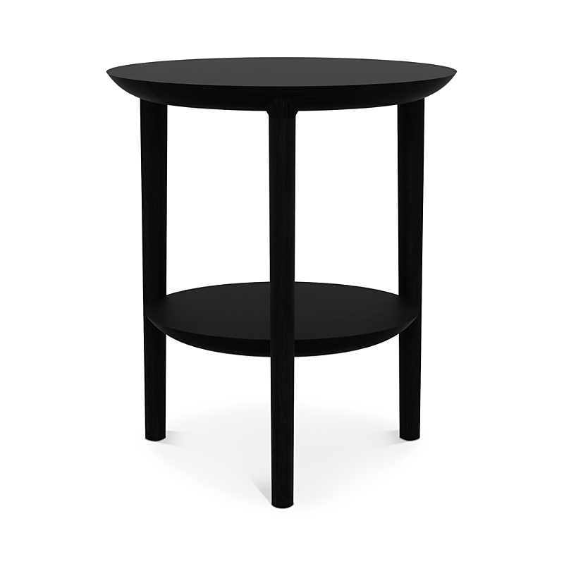 Ethnicraft Oak Bok Side Table In Black