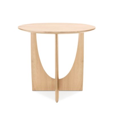 Ethnicraft - Oak Geometric Side Table