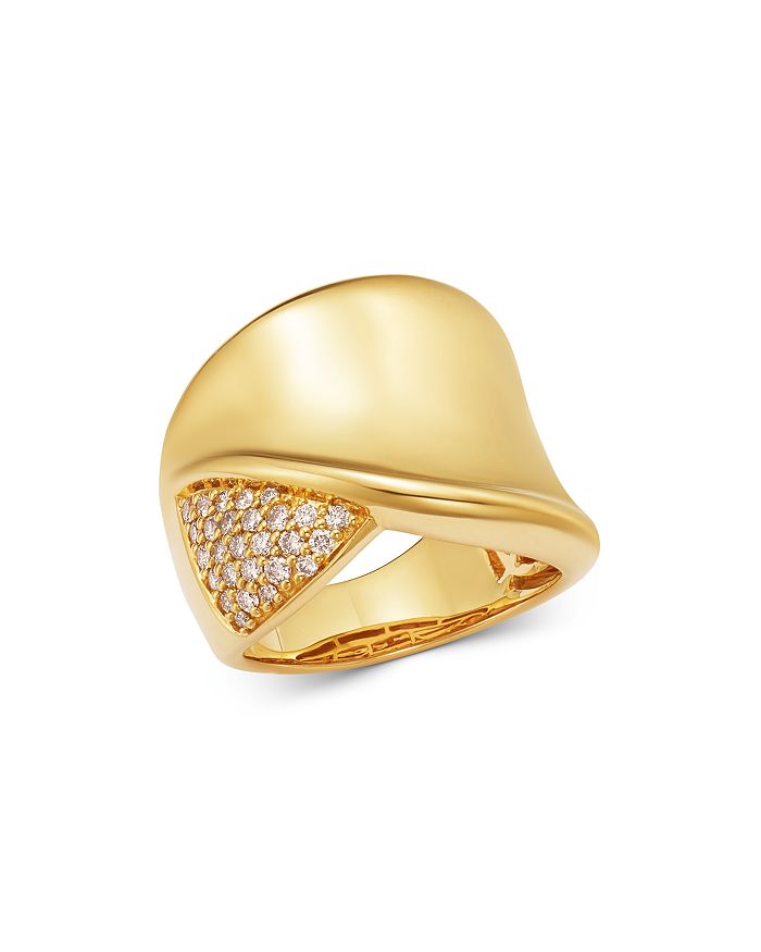 Bloomingdale's Diamond Statement Ring in 14k Yellow Gold, 0.35 ct. t.w