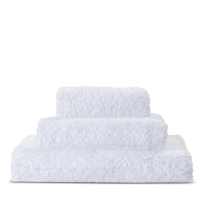 Abyss Super Line Towels In White