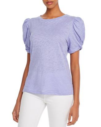 Goldie & Ace Embroidered Puff Sleeve Skivvy - Sophia