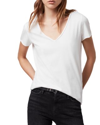 all saints white tee