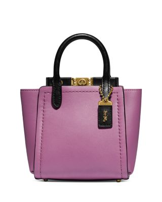 COACH Troupe 16 Leather Tote | Bloomingdale's