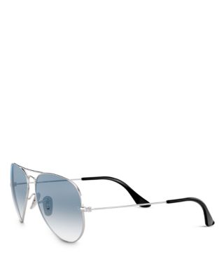  Original Brow-Bar Aviator Sunglasses, 58mm