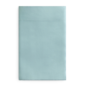 Gingerlily Silk Solid Flat Sheet, Queen In Teal
