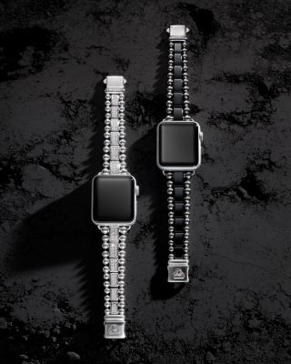 Smart Caviar Black Ceramic Apple™ Watch Bracelet, 38-44mm