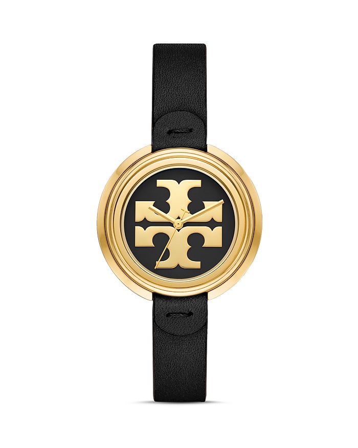 TORY BURCH THE MILLER LEATHER STRAP WATCH, 36MM,TBW6204