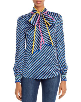 tory burch tie blouse