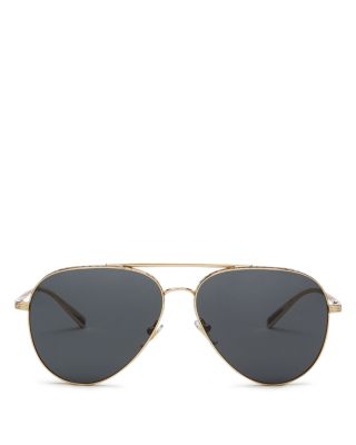 versace 59mm aviator sunglasses