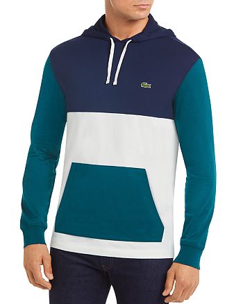 Lacoste Color-Block Hooded Sweatshirt | Bloomingdale's