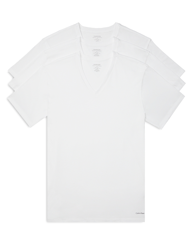 CALVIN KLEIN SHORT SLEEVE CLASSIC FIT V-NECK TEE NB4012