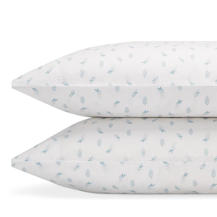 Anne De Solene Cornelia Standard Pillowcases, Pair In Blue