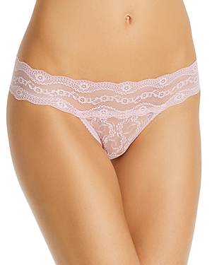 B.tempt'd By Wacoal B.temptd By Wacoal Lace Kiss Bikini In Winsome Orchid