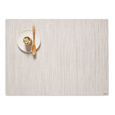 Chilewich Bamboo Rectangular Placemat, 14" x 19" - Coconut