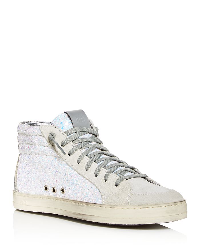 P448 WOMEN'S SKATE EMBELLISHED HIGH-TOP SNEAKERS,S20SKATE-W110
