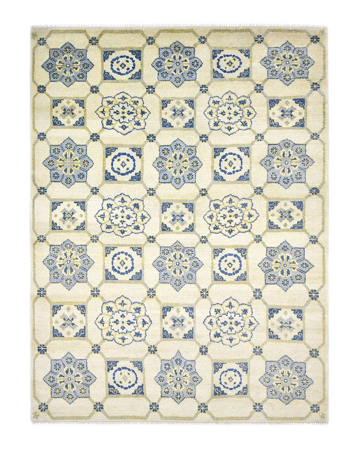 Timeless Rug Designs Chieti S3156 Area Rug, 9' X 12' In Ivory