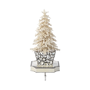 Olivia Riegel Crystal Tree Stocking Holder In Neutral