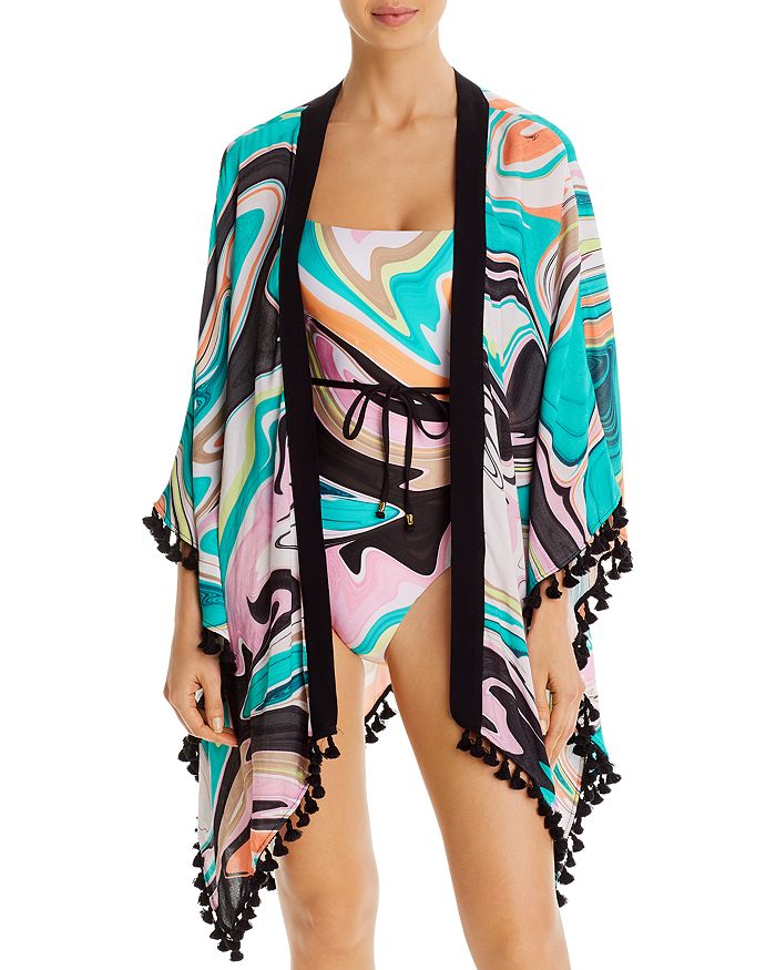 Trina Turk Nazare Kimono Swim CoverUp Bloomingdale's