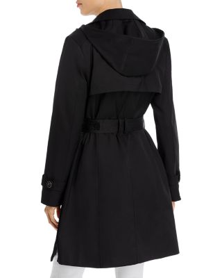 Cole Haan Double-Breasted Button Front Coat Bloomingdale's