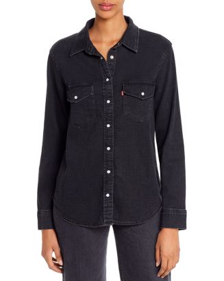 Levi's Ultimate Western Denim Shirt - Women's - Black Rose XL