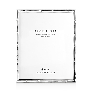 Argento Sc Bamboo Sterling Silver Frame, 8 X 10
