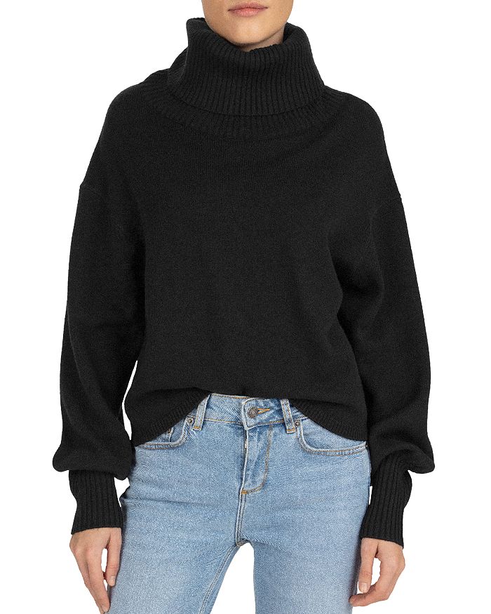 THE KOOPLES WOOL & CASHMERE TURTLENECK SWEATER,FPUL19052S