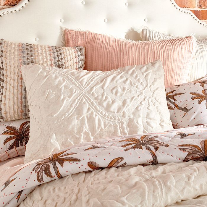 Shop Peri Home Vintage Tile Comforter Set, Full/queen In Linen