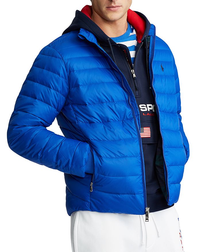 POLO RALPH LAUREN PACKABLE QUILTED DOWN JACKET,710756884007