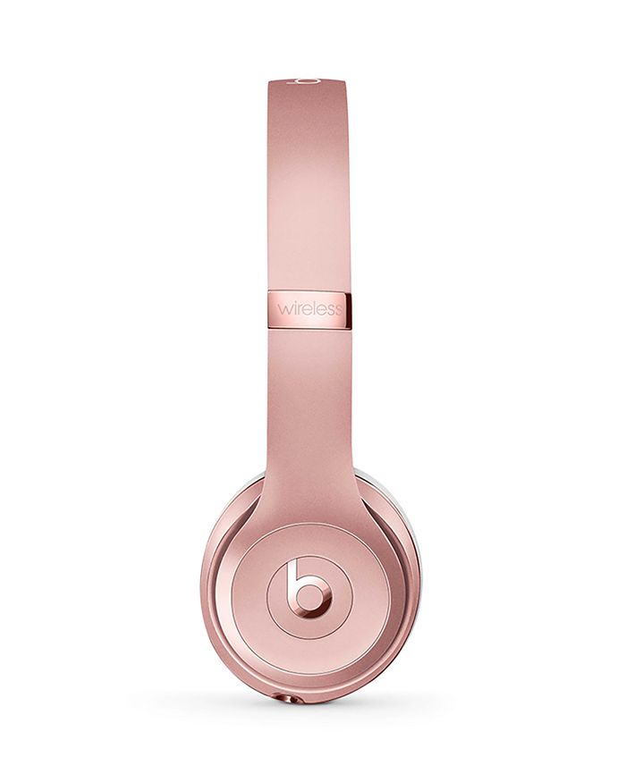 Shop Beats By Dr. Dre Solo3 Wireless On-ear Headphones In Rose Gold