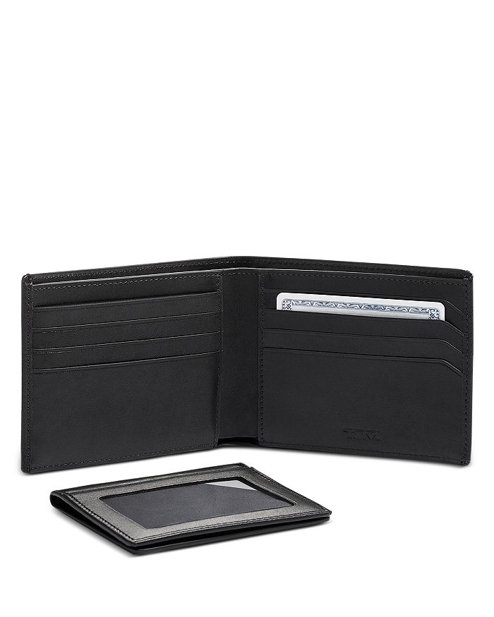 Shop Tumi Nassau Global Wallet With Removable Passcase In Black Texture