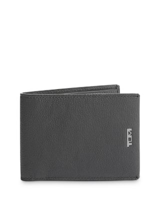 Tumi Men's Double Billfold Leather Wallet