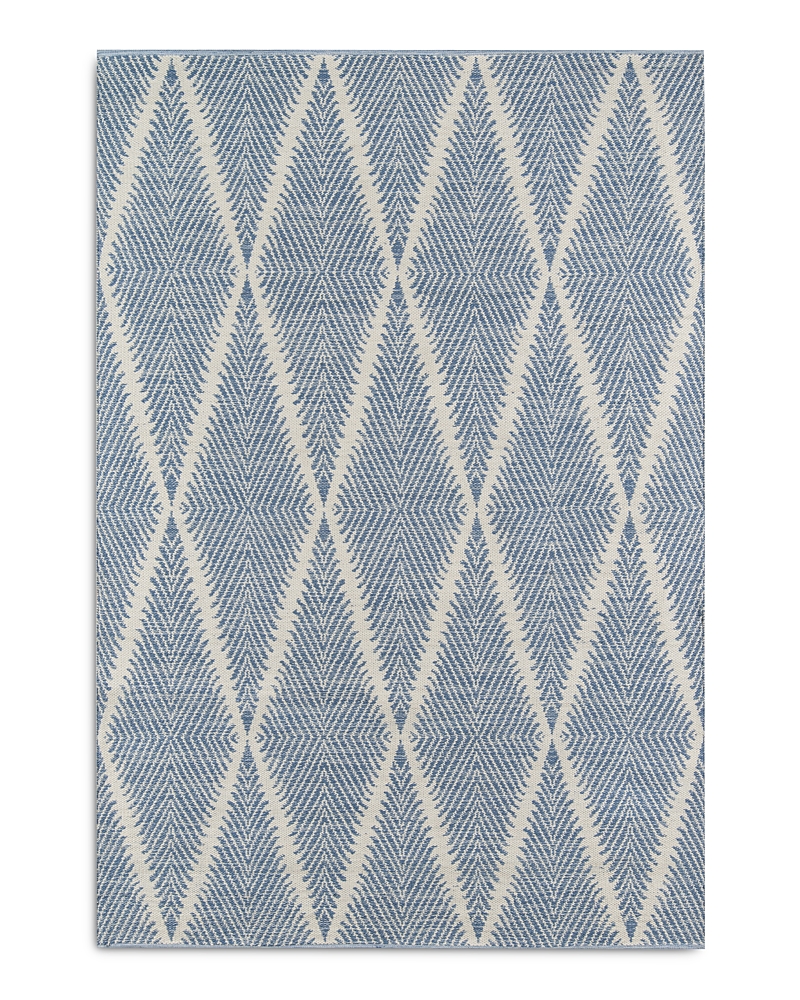 Erin Gates River Riv-1 Machine-washable Beacon Denim Machine-washable 5' X 7'6" Area Rug In Denim