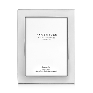 Argento Sc Castell Sterling Silver 4 X 6 Picture Frame
