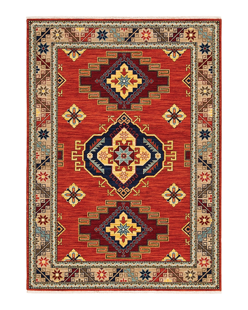 Oriental Weavers Lilihan 5504p Area Rug, 6'7 X 9'6 In Red/multi