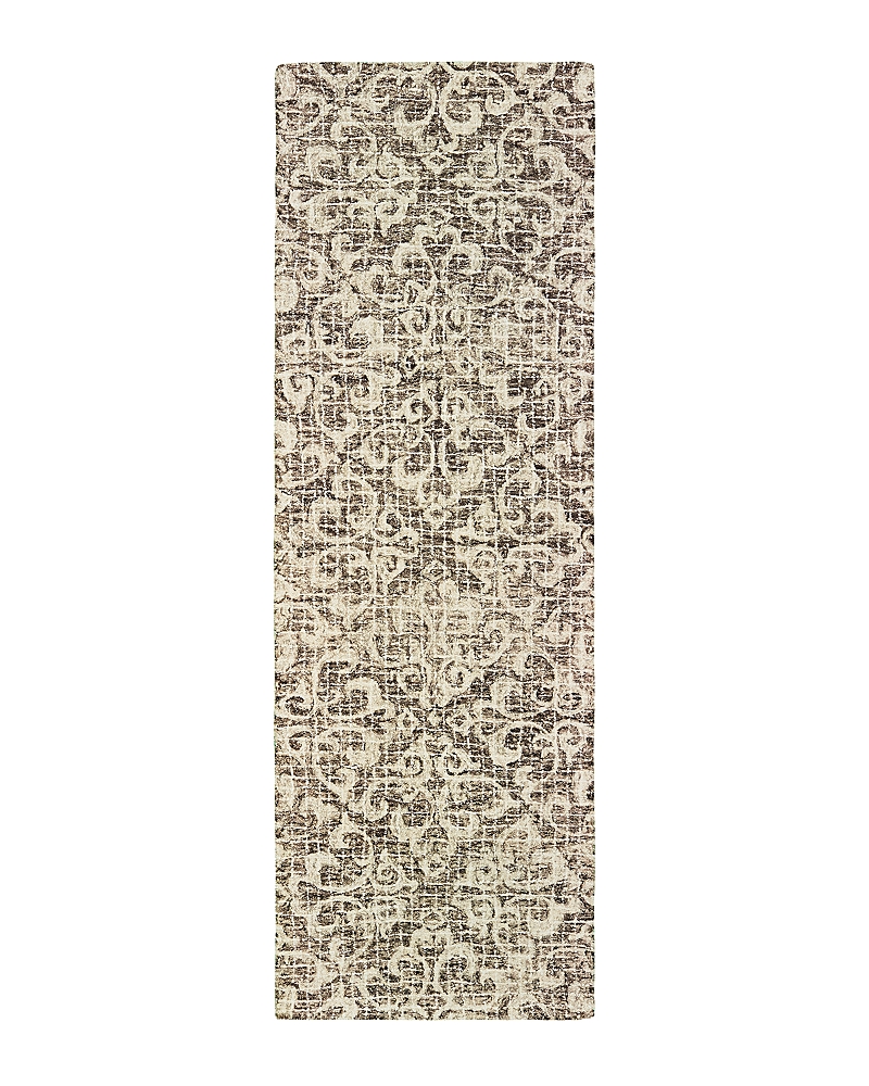 Oriental Weavers Tallavera 55607 Runner Area Rug, 2'6 X 8' In Brown/ivory