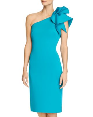 eliza j one shoulder gown