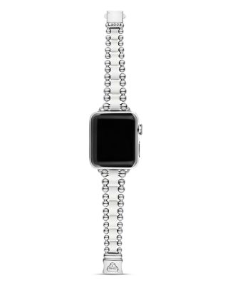 Smart Caviar White Ceramic Apple™ Watch Bracelet, 38-44mm