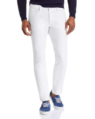 Michael Kors Parker Slim Fit Jeans in White | Bloomingdale's