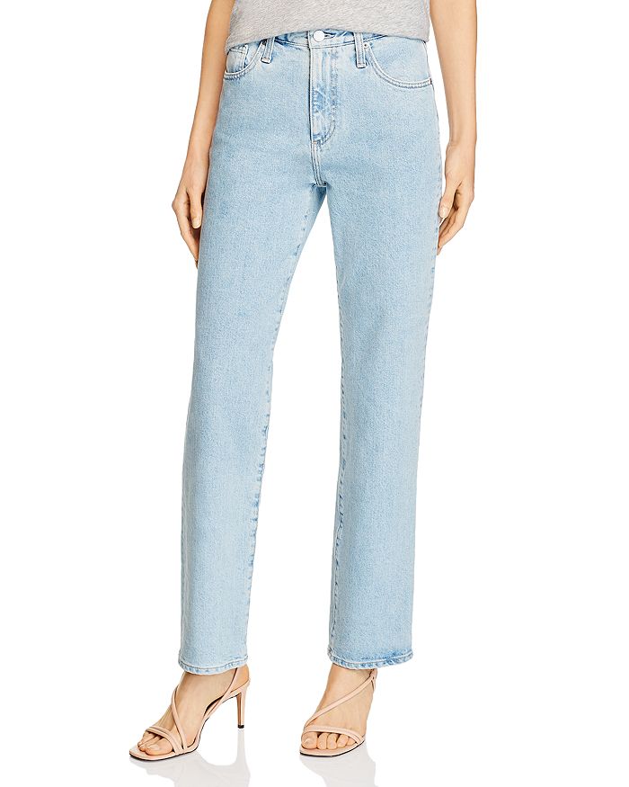AG Alexxis High-Rise Vintage Straight-Cut Jeans | Bloomingdale's