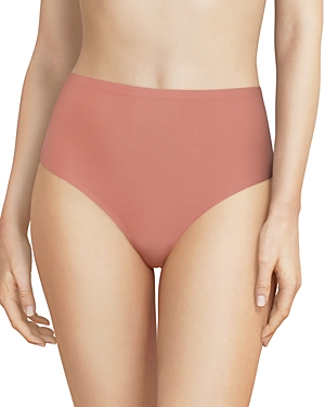 Chantelle Soft Stretch One-size High-waist Thong In Canyon