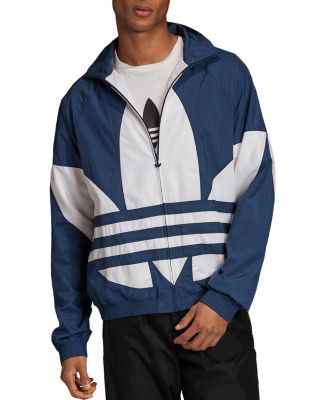 adidas blue trefoil jacket