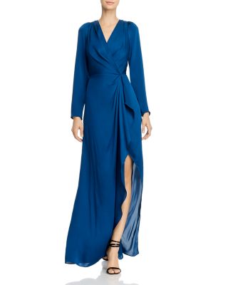bcbg royal blue gown