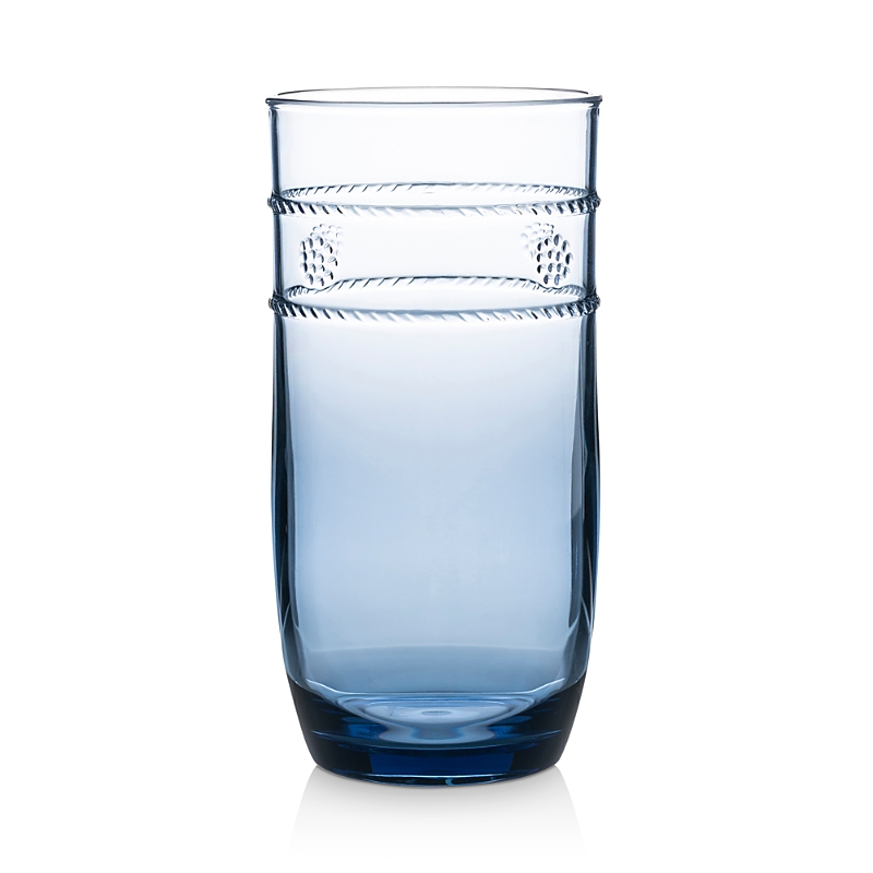 Juliska Isabella Blue Acrylic Large Beverage Tumbler In Blue