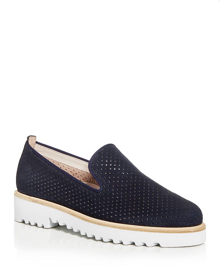 Paul Green Women's Cailey Perforated Platform Loafers | Bloomingdale's